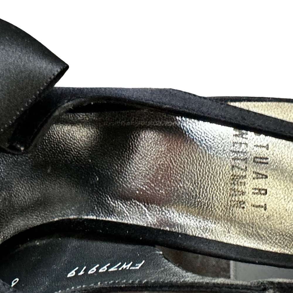 Stuart Weitzman Black Platform Heels - Picture 9 of 16